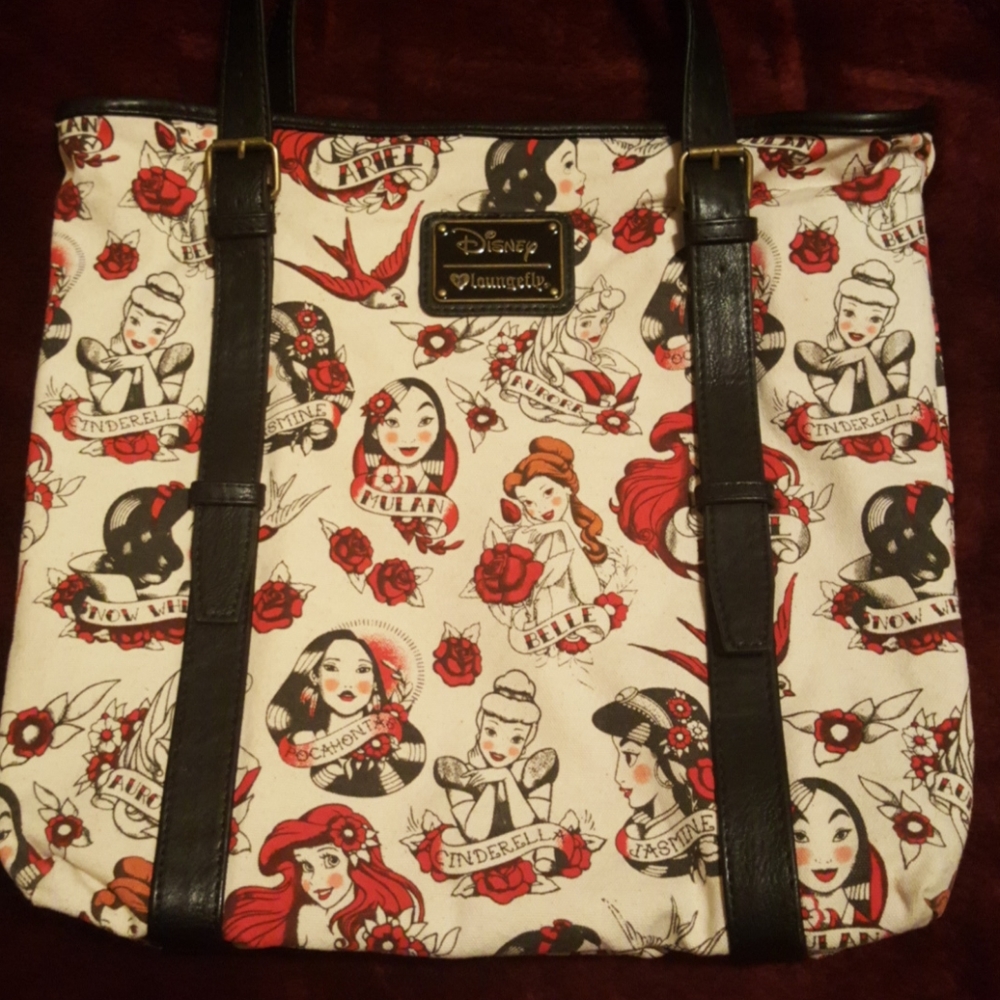 Loungefly princess tattoo bag